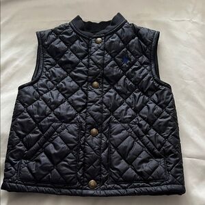 Polo by Ralph Lauren Kids Black Quilted Vest size 3T front pockets